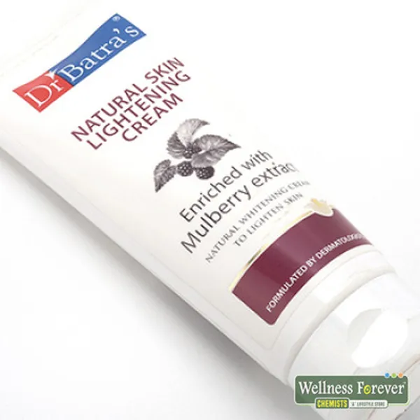 DR. BATRA'S NATURAL SKIN LIGHTENING CREAM - 100G