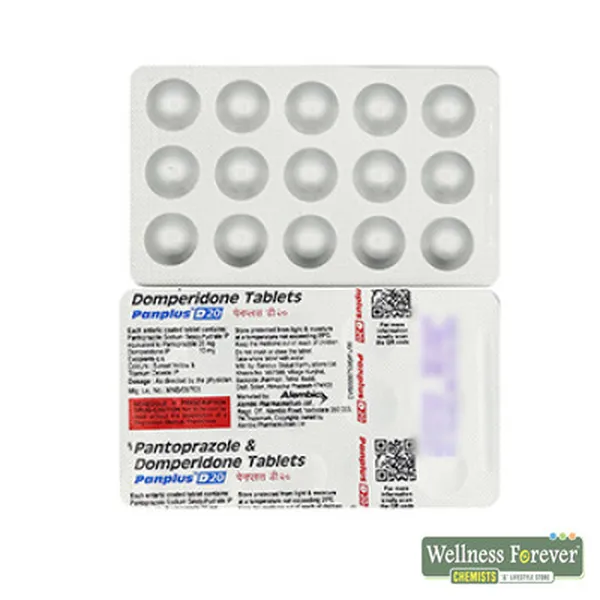 PANPLUS-D 20MG 15TAB