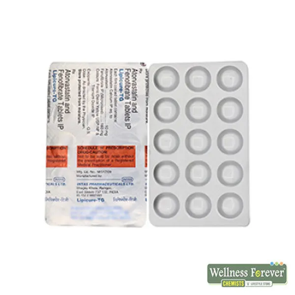 LIPICURE-TG 160MG 15TAB