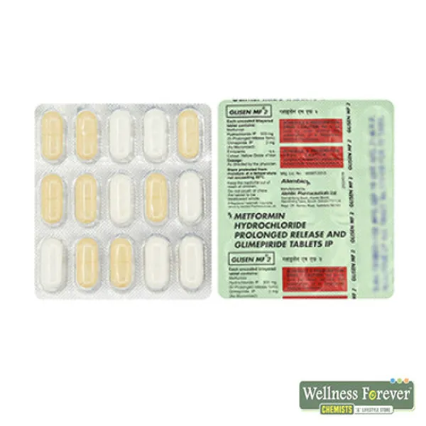 GLISEN-MF 2MG 15TAB