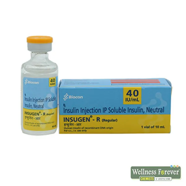 INSUGEN-R 40IU 10ML VIAL