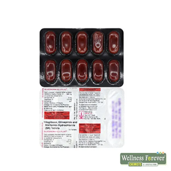 GLUCONORM-VG-PLUS 2MG 10TAB