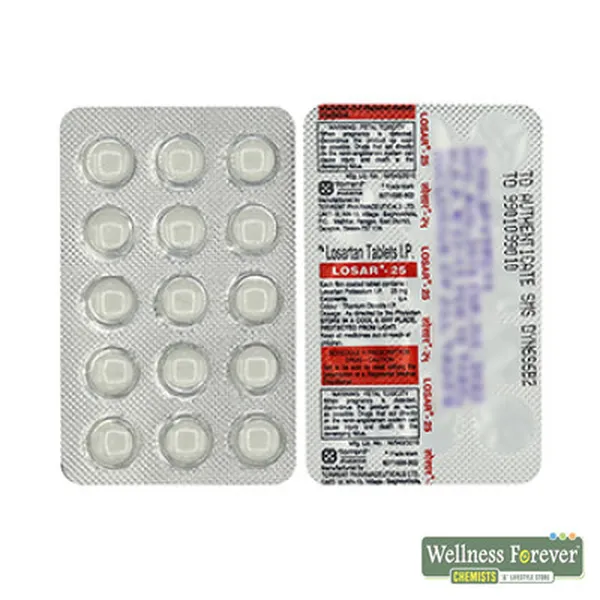 LOSAR 25MG 15TAB