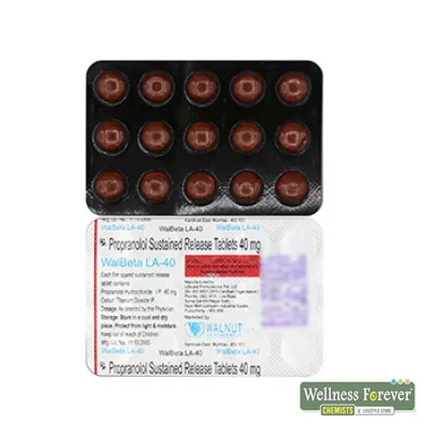 WALBETA-LA 40MG 10CAP