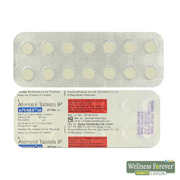 ATENEX 50MG 14TAB