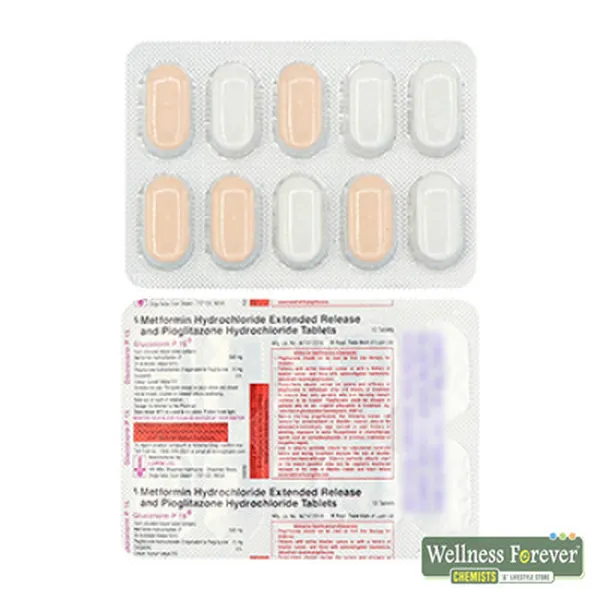 GLUCONORM-P 15MG 10TAB