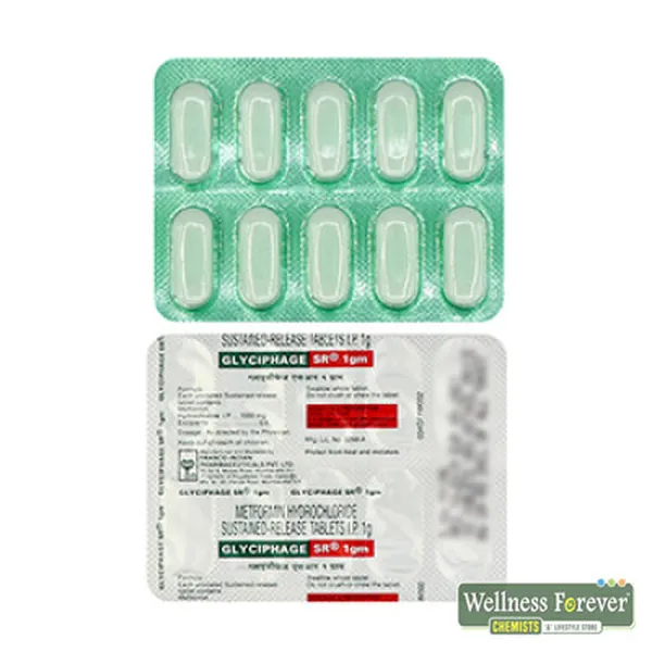 GLYCIPHAGE-SR 1GM 10TAB