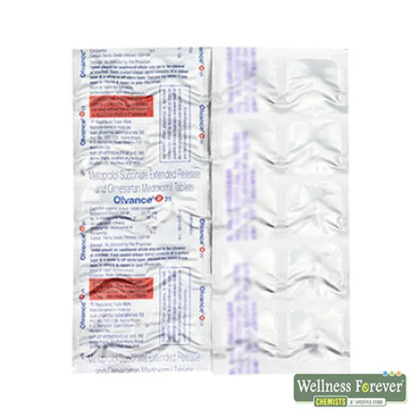 OLVANCE-M 25MG 10TAB