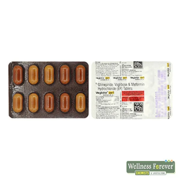 VOGLISTAR-GM 1MG 10TAB
