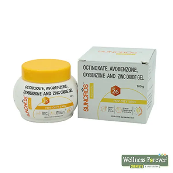 SUNCROS AQUAGEL SPF26 100GM