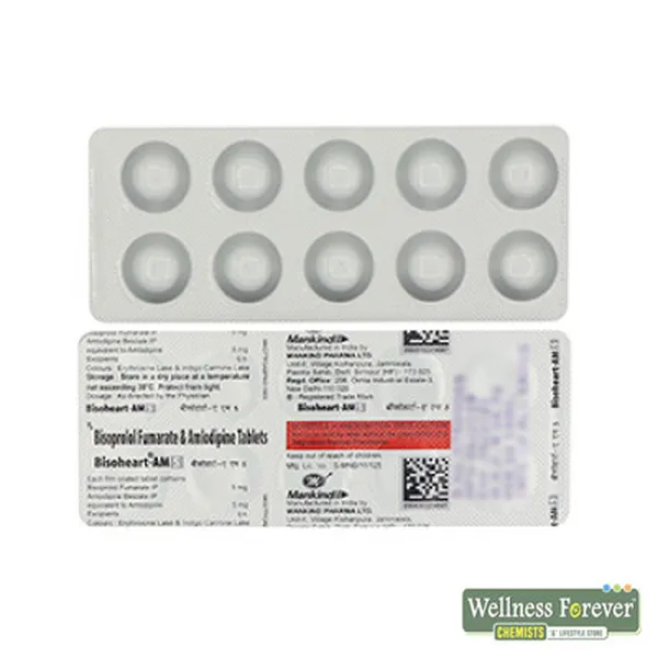 BISOHEART-AM 5MG 10TAB