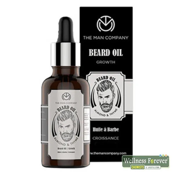 THE MAN COMPANY ALMOND & THYME BEARD OIL - 30ML