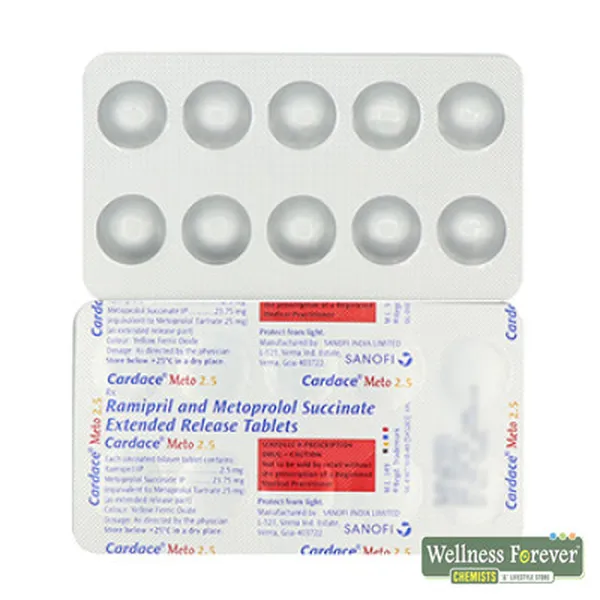 CARDACE-METO 2.5MG 10TAB