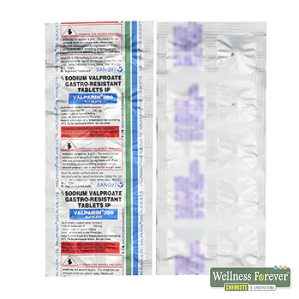 VALPARIN 200MG 10TAB