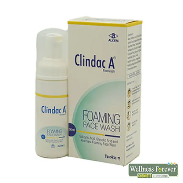 CLINDAC-A FOAMING F/WASH 50ML