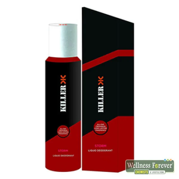 KILLER STORM LIQUID DEODORANT FOR MEN - 150ML
