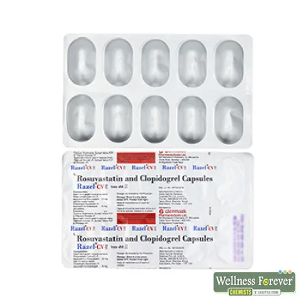 RAZEL-CV 20/75MG 10CAP
