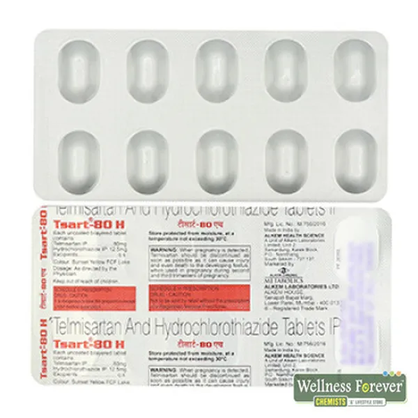 TSART-H 80MG 10TAB