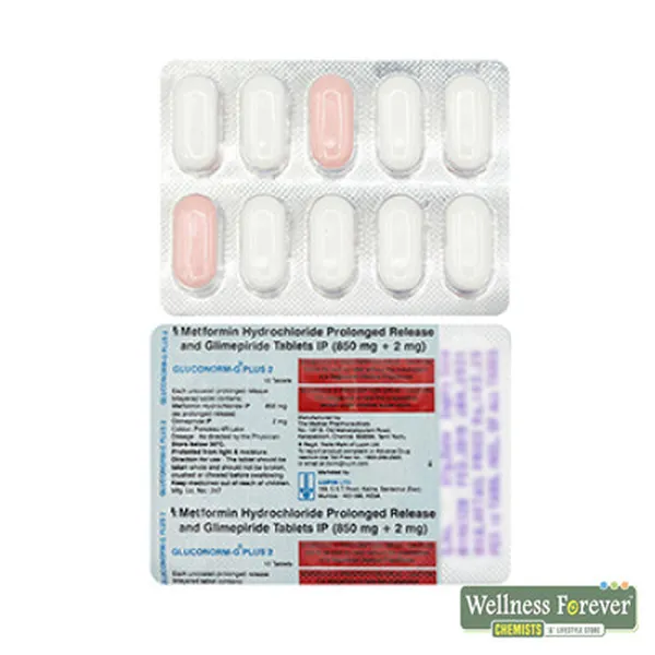 GLUCONORM-G2MG PLUS 10TAB