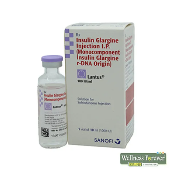 LANTUS 100IU INJ 10ML VIAL