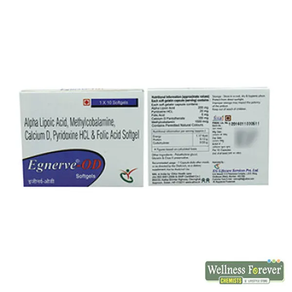 EGNERVE-OD SOFTGEL 10CAP
