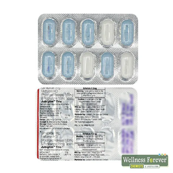 JUBIGLIM-TRIO 1MG 10TAB