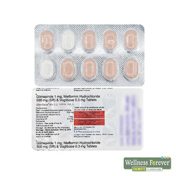 GLIMISAVE-MV 1.3MG 10TAB