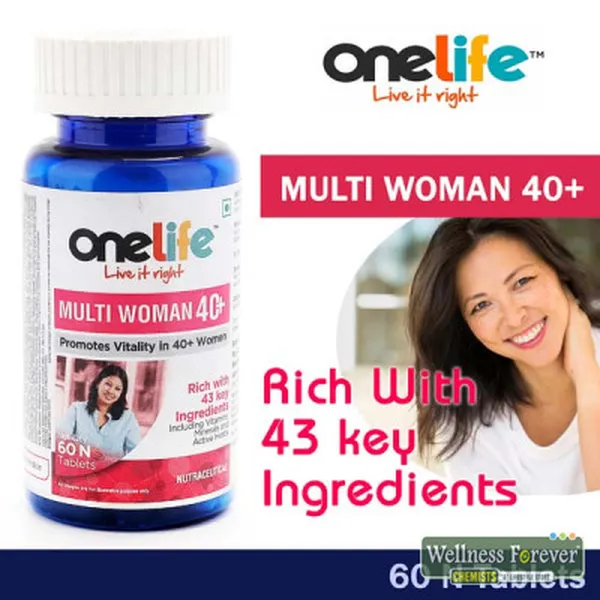 ONELIFE MULTI WOMEN 40 PLUS 60 TABLETS
