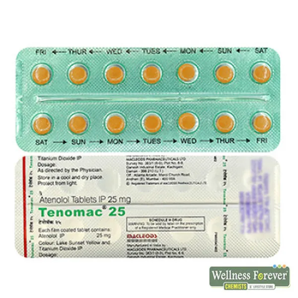 TENOMAC 25MG 14TAB