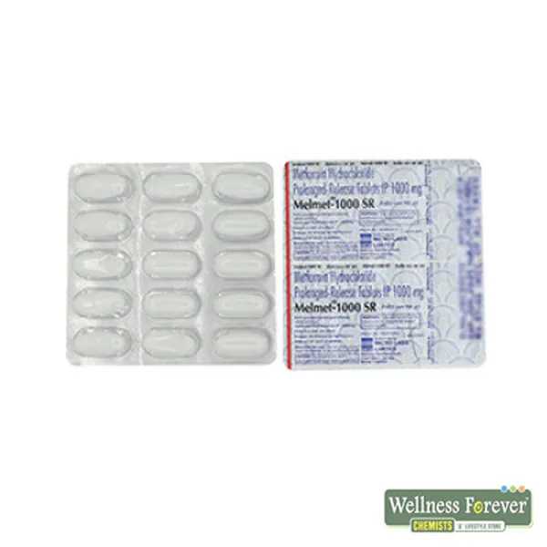 MELMET-SR 1000MG 15TAB