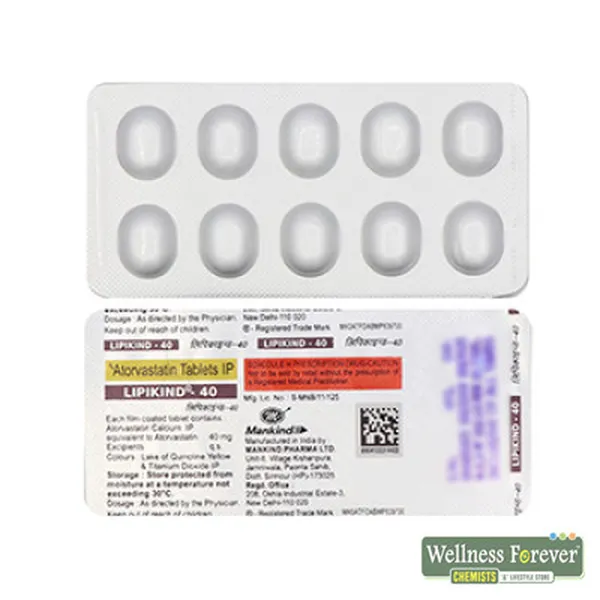 LIPIKIND 40MG 10TAB