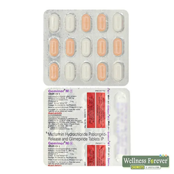 GEMINOR-M 1MG 15TAB