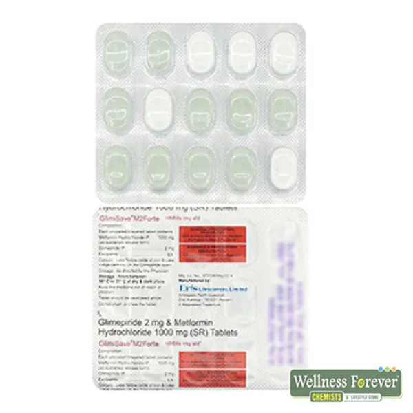 GLIMISAVE-M2 FORTE 15TAB