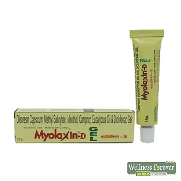 MYOLAXIN-D GEL 15GM