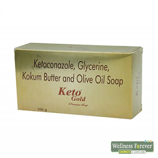 KETO-GOLD SOAP 100GM
