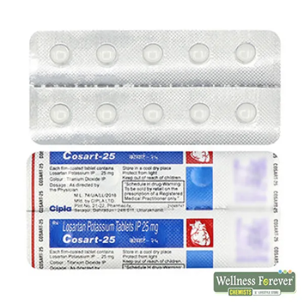 COSART 25MG 10TAB