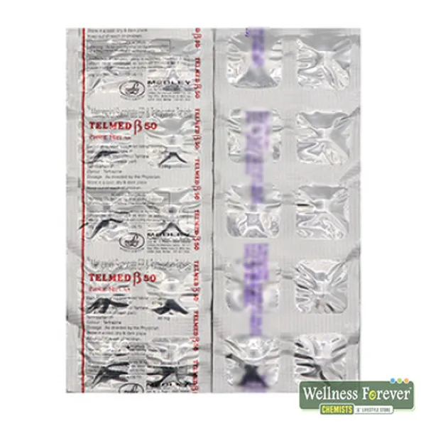 TELMED-BETA 50MG 10TAB