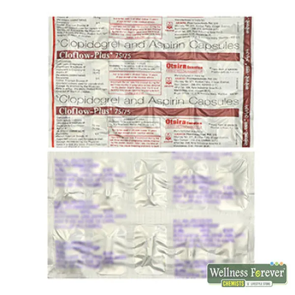 CLOFLOW-PLUS 75/75MG 10CAP