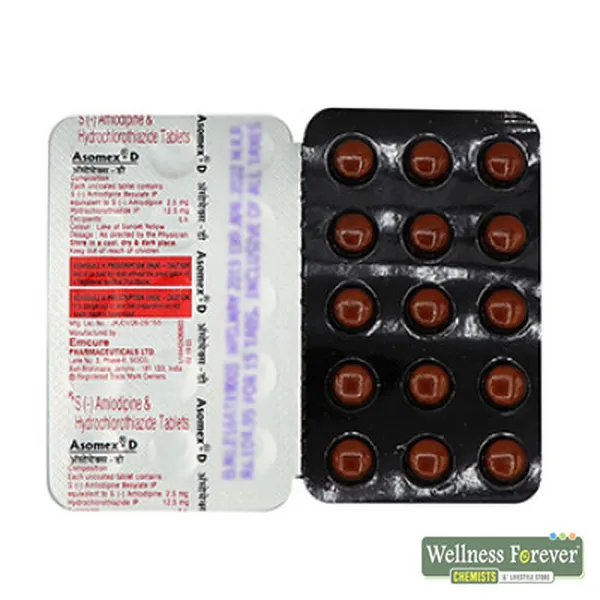 ASOMEX-D 2.5MG 15TAB