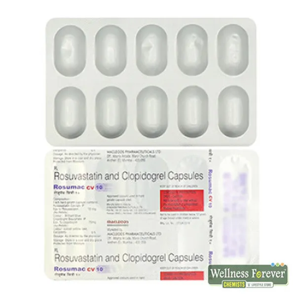 ROSUMAC-CV 10MG 10CAP