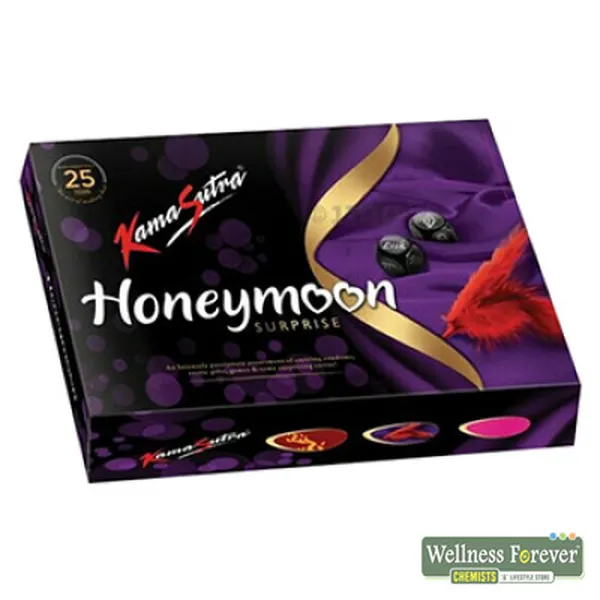 KAMASUTRA HONEYMOON SURPRISE CONDOMS PACK
