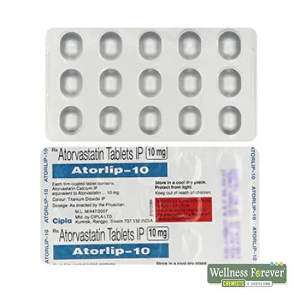 ATORLIP 10MG 15TAB