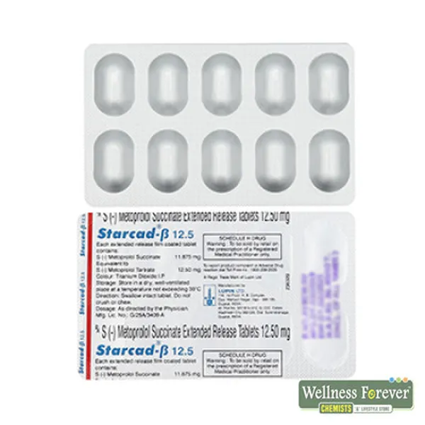 STARCAD-B-12.5MG 10TAB