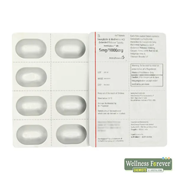 KOMBIGLYZE-XR 5/1000MG 7TAB