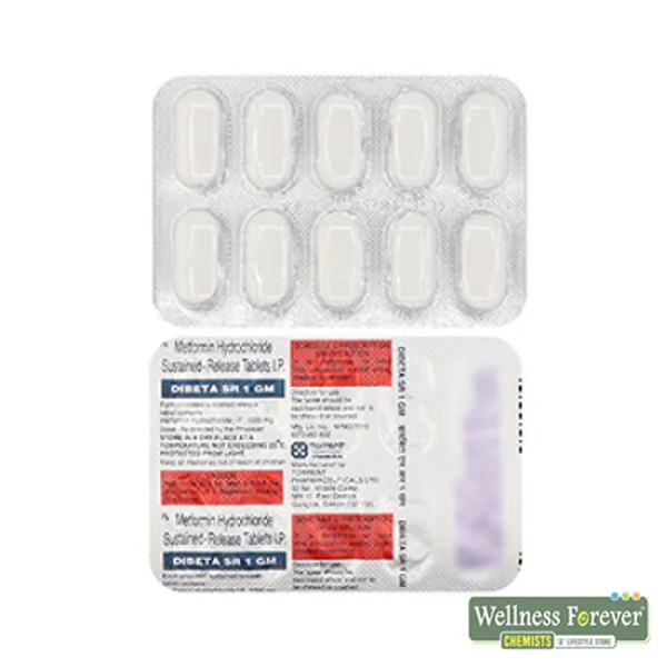 DIBETA-SR 1GM 10TAB
