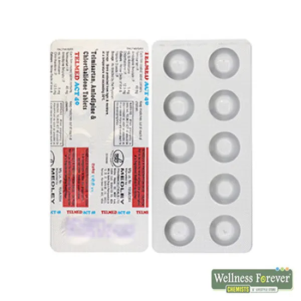 TELMED-ACT 40MG 10TAB