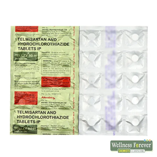 TELLZY-H 80MG 15TAB