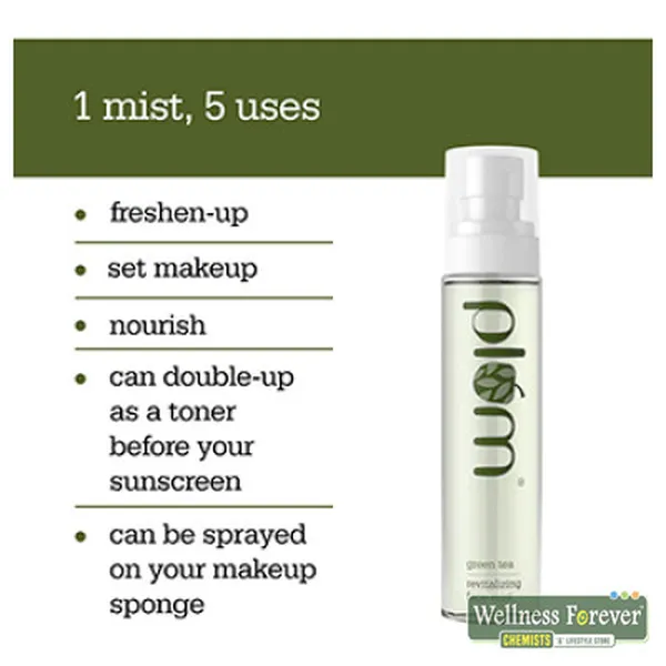 PLUM GREEN TEA REVITALIZING FACE MIST - 100ML