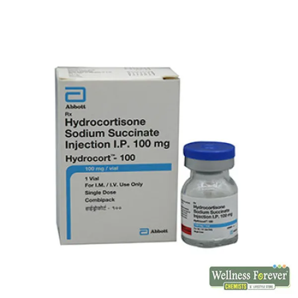 HYDROCORT 100MG INJ VIAL
