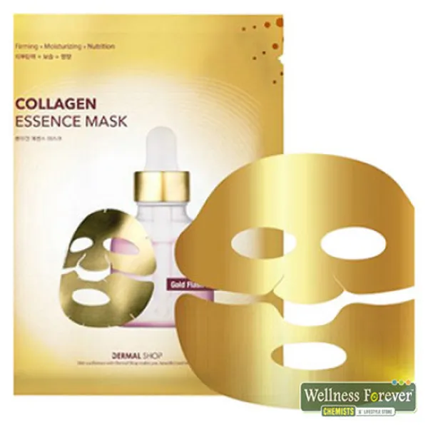 DERMAL COLLAGEN ESSENCE GOLD FOIL FACIAL MASK